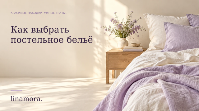 Как выбрать постельное бельё