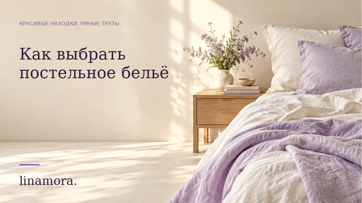 Как выбрать постельное бельё — Linamora