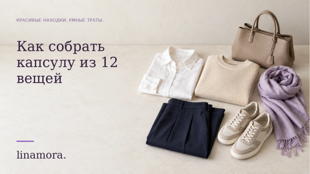 Как собрать капсулу из 12 вещей
