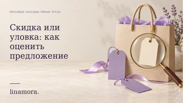 Скидка или уловка: как оценить предложение