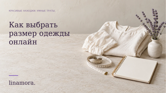 Как выбрать размер одежды онлайн